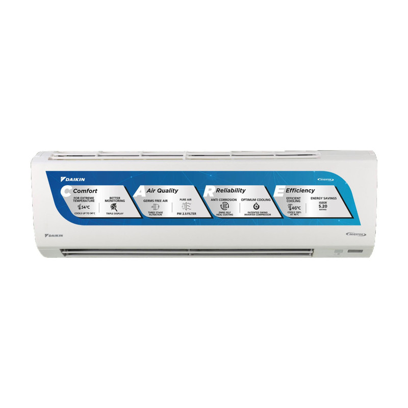 Daikin 2025 Model 1 Ton 5 Star Split Inverter AC(ATKM35UV16WA 
 RKM35UV16WA, White)