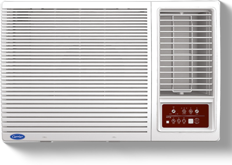 CARRIER 2025 Model 1.5 Ton 5 Star Window Inverter AC - White(CIW19SC5R35F0, Copper Condenser)