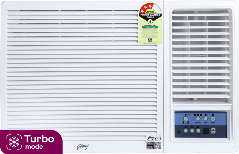 Godrej 1.5 Ton 3 Star Window AC - White(WFC 18UTC3-WWB, Copper Condenser)