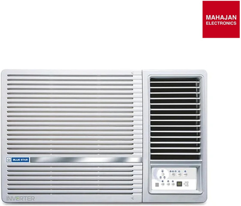 Blue Star 2025 Model 1.5 Tons 5 Star Window Inverter AC(WIA518LXU, White)