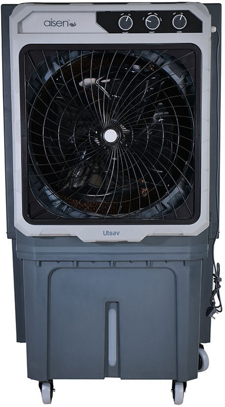 AISEN 130 L Desert Air Cooler(Grey, AC3DMH980 (UTSAV))