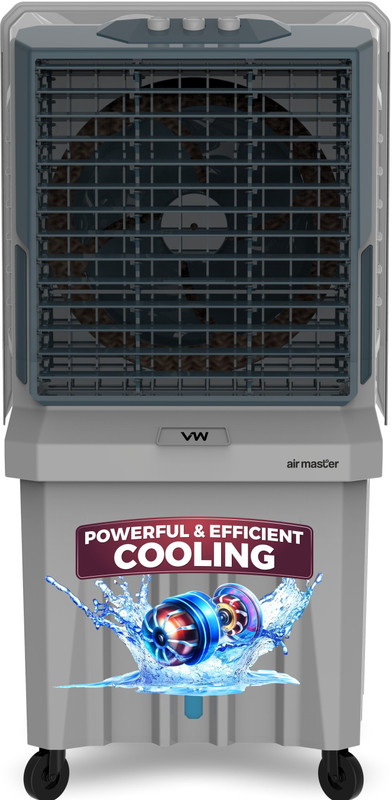 VW 100 L Desert Air Cooler(Grey, AirMaster 100)