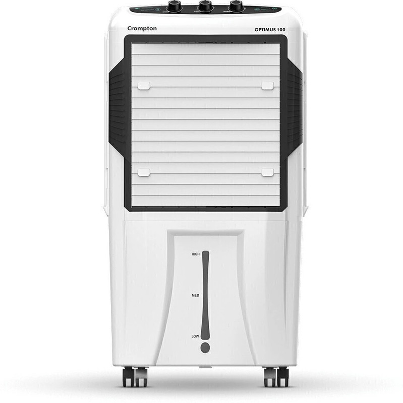 Crompton 100 L Desert Air Cooler(White, Humidity Control, ACGC Optimus 100)