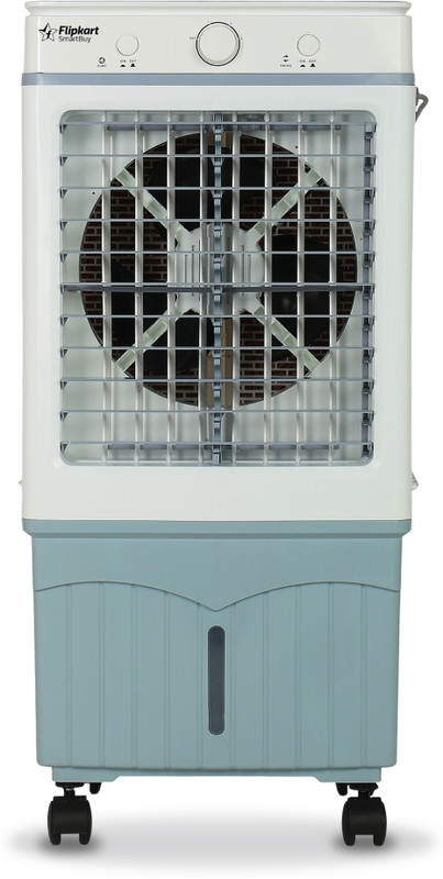 Flipkart SmartBuy 32 L Room/Personal Air Cooler Low Power Consumption, 3-Side Honeycomb(White, Blue, Polar_32)