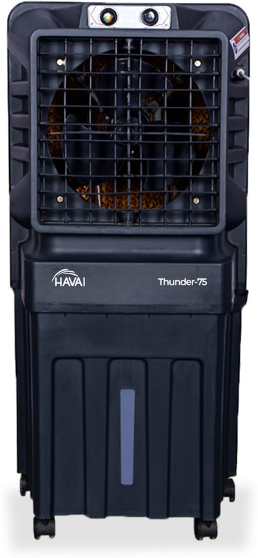 Voltas 85 L Room/Personal Air Cooler(Black, Thunder 85)