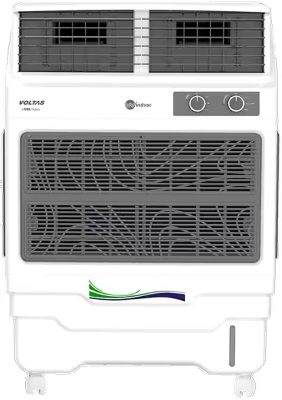 Voltas 85 L Desert Air Cooler(White, Windsor 85 L With Twin Blower)