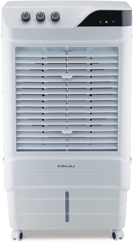 BAJAJ 90 L Desert Air Cooler for Larger Room Big Ice Chamber High-Speed Cooling 90Ft Air Throw Inverter Compatible(White, DMH90 Neo)