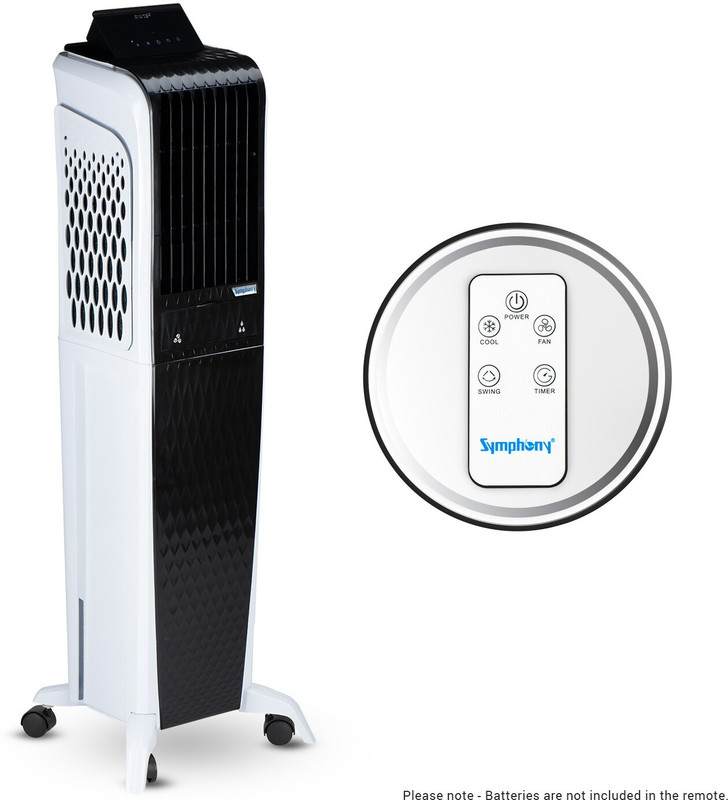 Symphony 40 L Tower Air Cooler(Black, DIET 3D 40I)