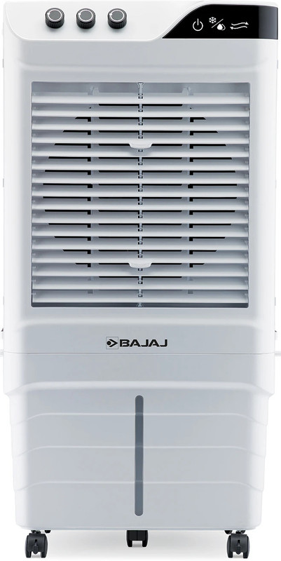 BAJAJ 90 L Desert Air Cooler for Larger Room Big Ice Chamber High-Speed Cooling 90Ft Air Throw Inverter Compatible(White, DMH90 Neo)