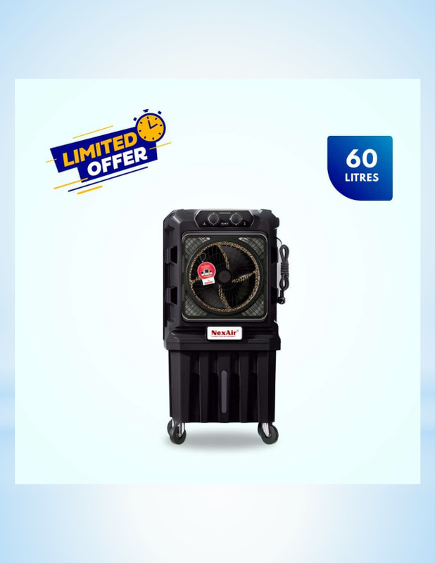 NexAir 110 L Room/Personal Air Cooler(Black, Black060)