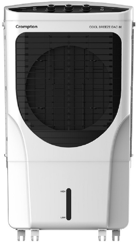 Crompton 125 L Desert Air Cooler(Black and White, ACGC-OPTIMUS125)