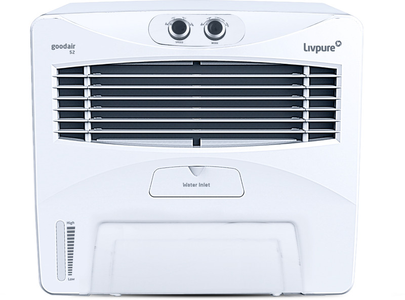 LIVPURE 52 L Window Air Cooler(White, LIV-GOODAIR 52L)