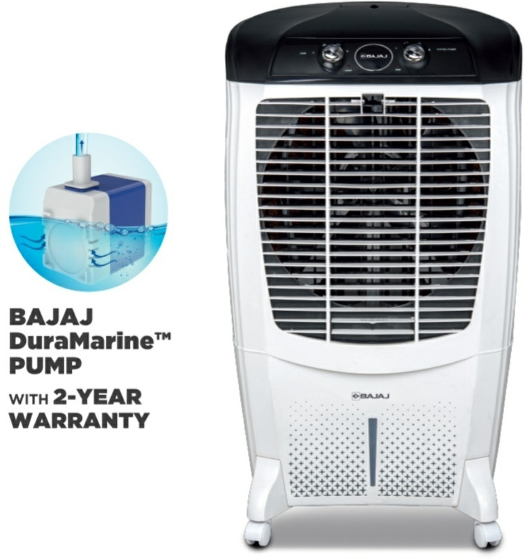 BAJAJ 67 L Desert Air Cooler(White, DMH67)
