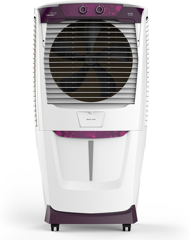 V-Guard 75 L Desert Air Cooler(White & Purple burry, ARIDO D75H-N)