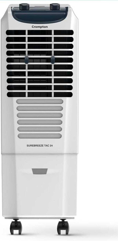 Crompton 34 L Tower Air Cooler(White Na Black, SUREBREEZE 34ltr)