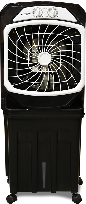 FOXSKY 45 L Room/Personal Air Cooler(Black, Cool Master)
