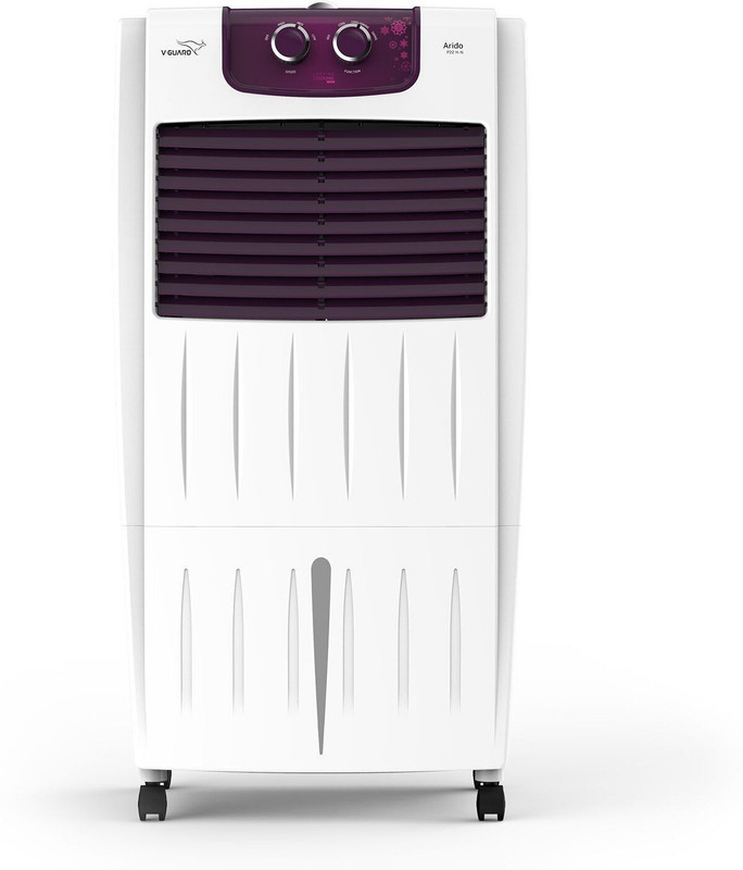 V-Guard 22 L Room/Personal Air Cooler(White & Purple burry, ARIDO P22H-N)
