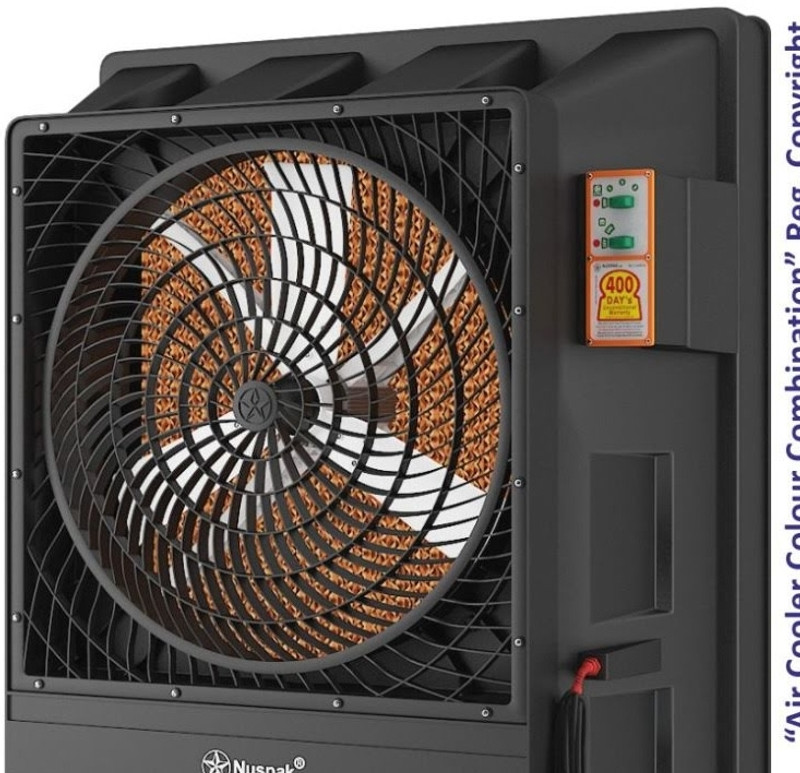 Nuspak 90 L Desert Air Cooler(Black, NUSPAKTENT COOLER)