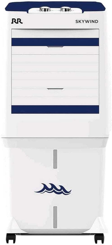 RR Kabel 90 L Desert Air Cooler(White & Black, Skywind)