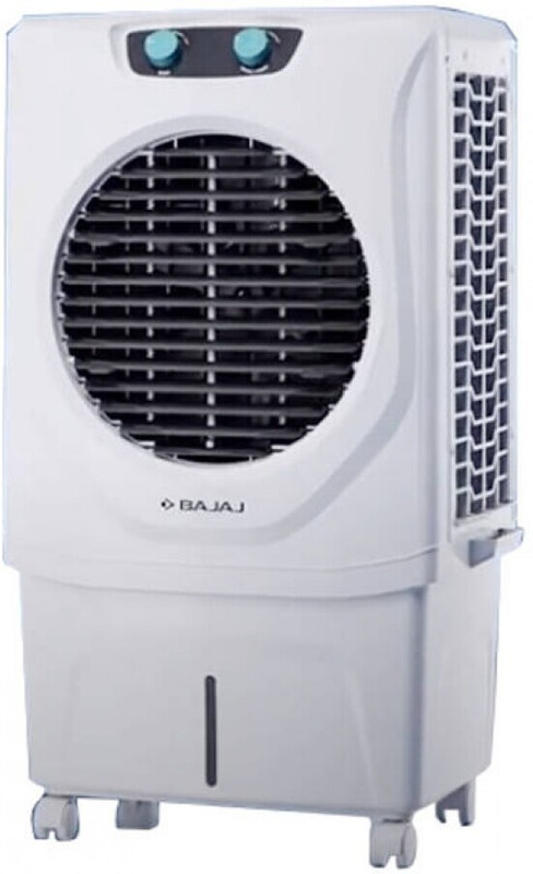 BAJAJ 50 L Desert Air Cooler(White, Shield Series Chisel 50 With DuraTuff PRO Motor & Dual Side Water Inlet -480138)