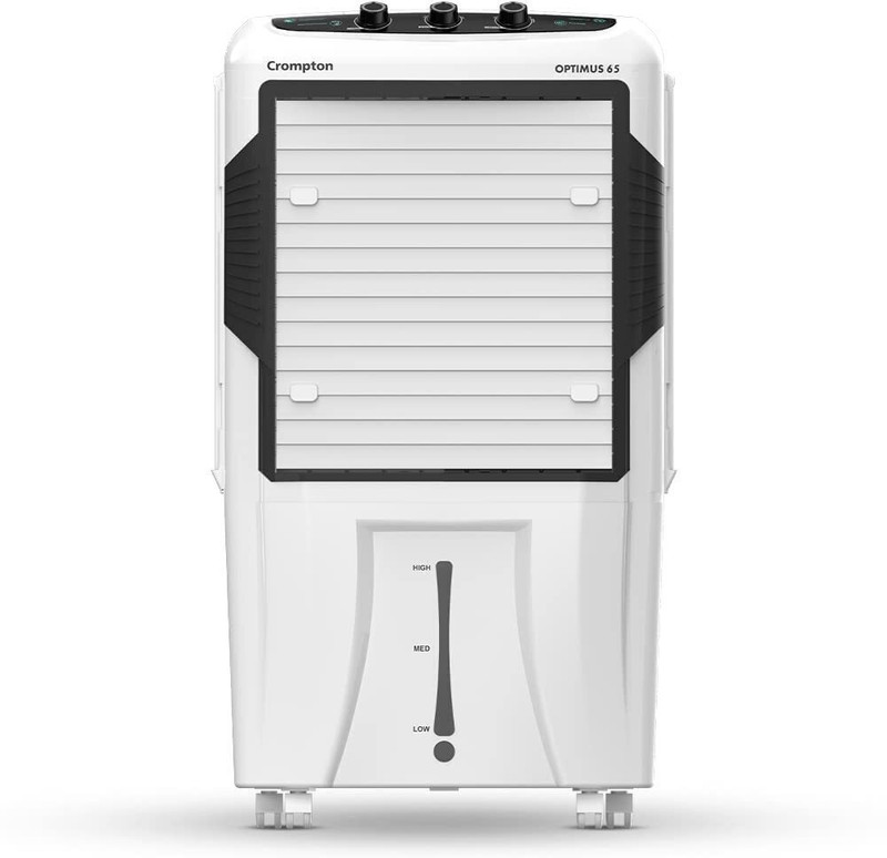 Crompton 125 L Desert Air Cooler(White, Black, Optimus 125 L)