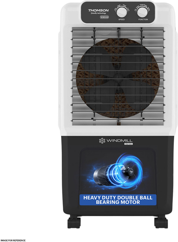 Thomson 55 L Room/Personal Air Cooler(Dark Grey & White, Windmill 55 L Personal Air Cooler WM55N)