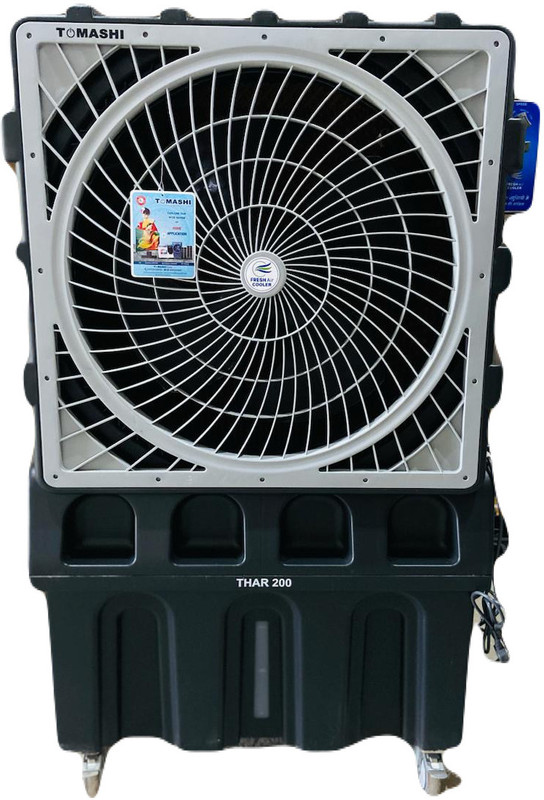 TOMASHI 200 L Desert Air Cooler(Grey, Thar 200 cooler)