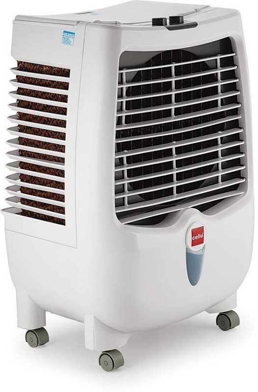 Cello 22 L Room/Personal Air Cooler(White, Gem High Speed)