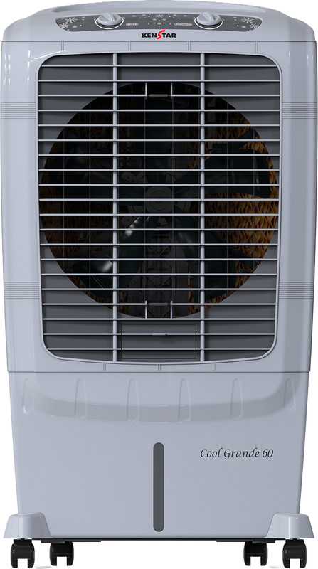 Kenstar 90 L Desert Air Cooler Honeycomb Pads, Anti-Bacterial Protection, Inverter Compatible(Grey, Cool Grande HC 90)
