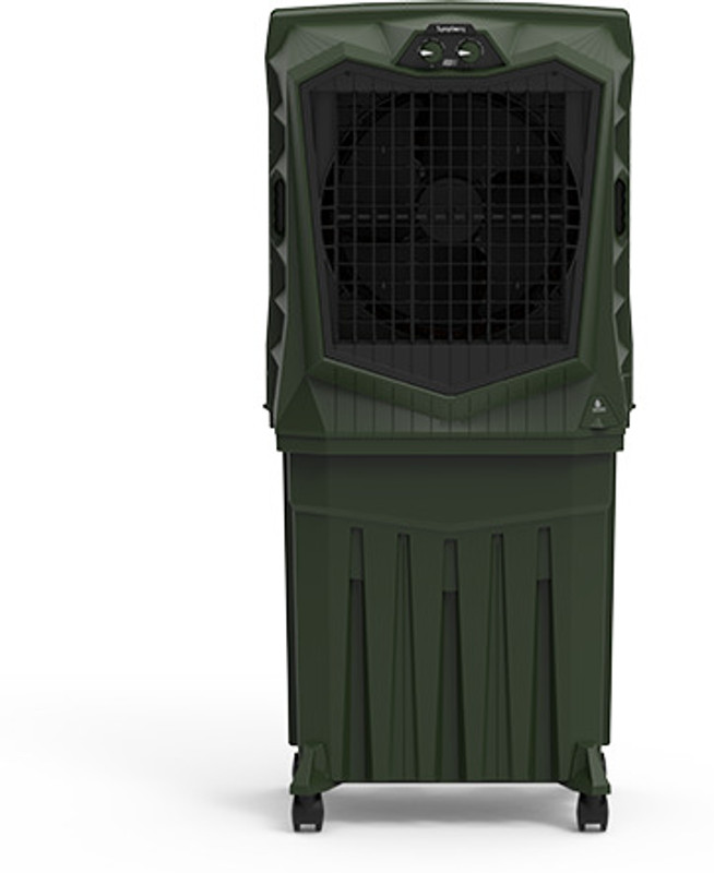 Symphony 90 L Desert Air Cooler(Military Green, Air Force 90 With Powerful Jet Fan & Weather-Resistant Body)
