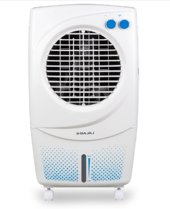 BAJAJ 36 L Room/Personal Air Cooler(White, Platini Coolest Torque PX 97)