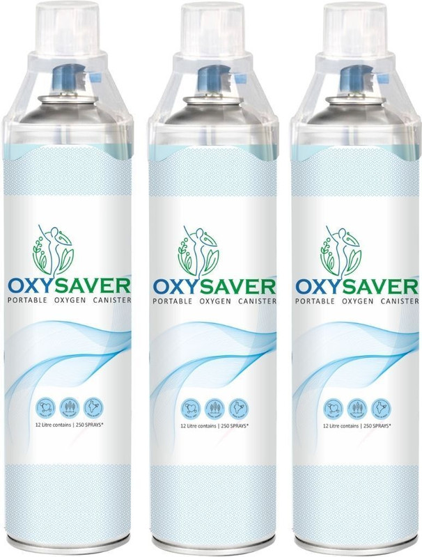 Oxysaver 36 Litre | 750 breaths | Emergency Portable Oxygen Can