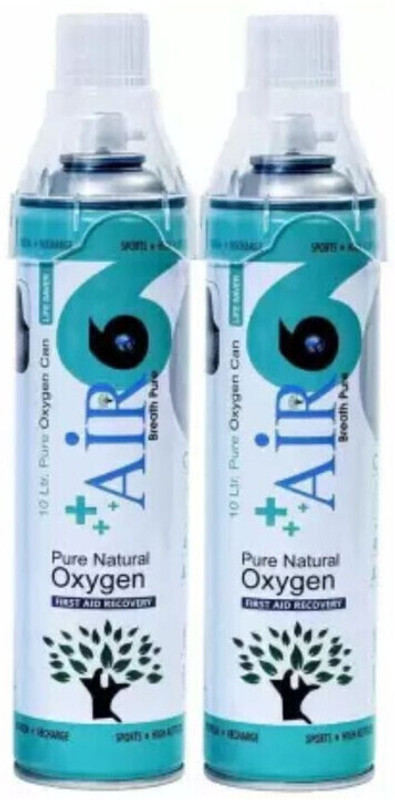Air6 Oxygen Can|Canister With|Protect For Air Pollution|Quick Recovery Portable Oxygen Can