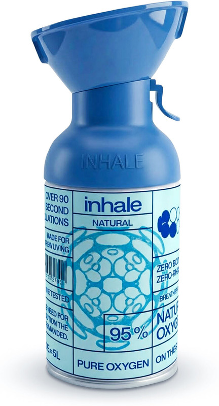 Inhale Pure IN-FC-01 Portable Oxygen Can