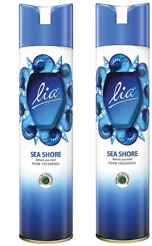 Lia Sea Shore Car Freshener Spray Lia/S(2 x 160 ml)