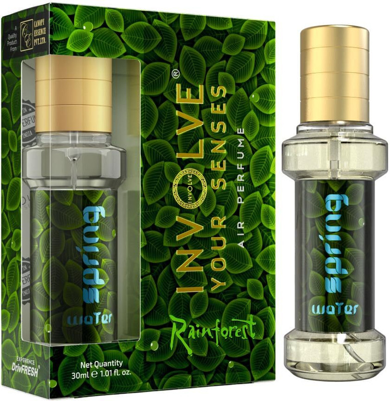 Involve Rainforest Spring Water Spray Car Air Perfume | Car Freshener Spray Fine Fragrance Car Scent Air Freshener | Car accessories interior | Long-lasting fragrance | Car perfume��(30 ml)(30 ml)