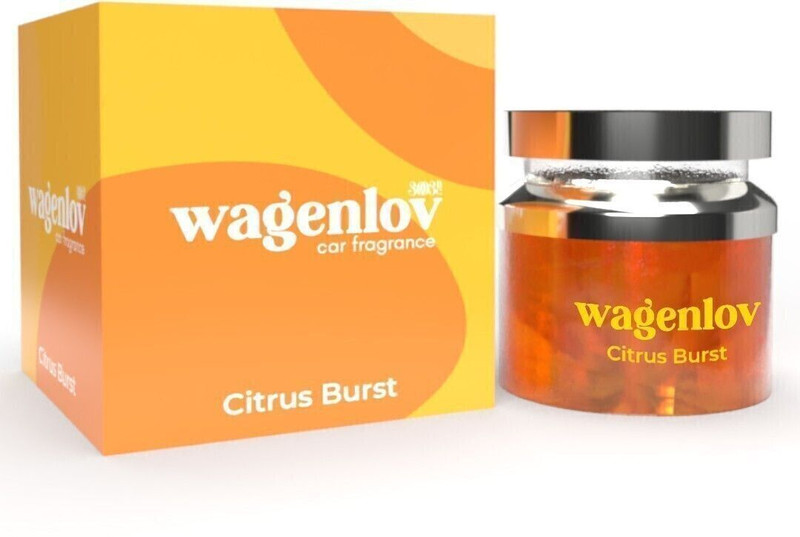 3003BC Wagenlov Citrus Burst Car air freshener Car Freshener Blocks Wagenlov Citrus Burst Gel Car freshener(60 g)