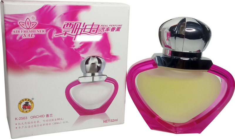 Selifaur Pretty Orchid Luxury Long Lasting Car Dashboard Perfume Air Freshener Home,Offi. Car Freshener Diffuser Pretty Orchid(32 ml)