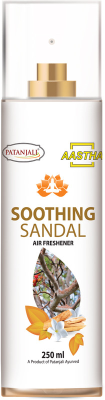 PATANJALI Soothing Sandal Air Freshner Car Freshener Spray AASTHA Soothing Sandal Air Freshner(220 ml)