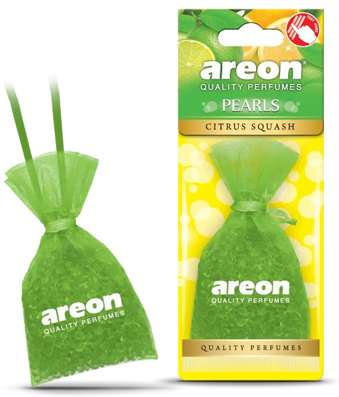 areon Citrus Squash Car Freshener Blocks Pearls(30 ml)