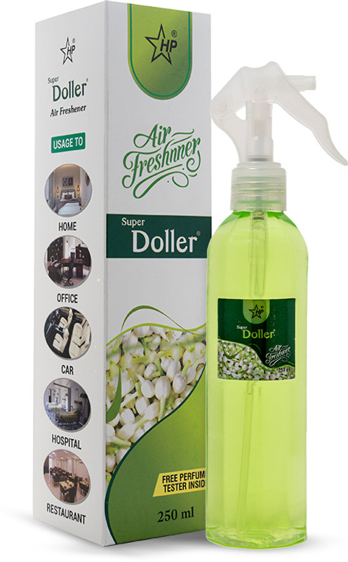 HP Fresh. Doller Car Freshener Spray Air Freshner , 250 ml |Rich Jasmine fragrance | Soothing Floral Scent(250 ml)