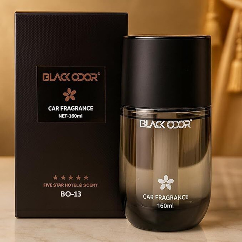 LAVITRA Wood Colonge Diffuser BLACK ODOR Premium Car Perfume - Five Star Hotel Scent Luxury Air Freshener (160 ml)(160 ml)