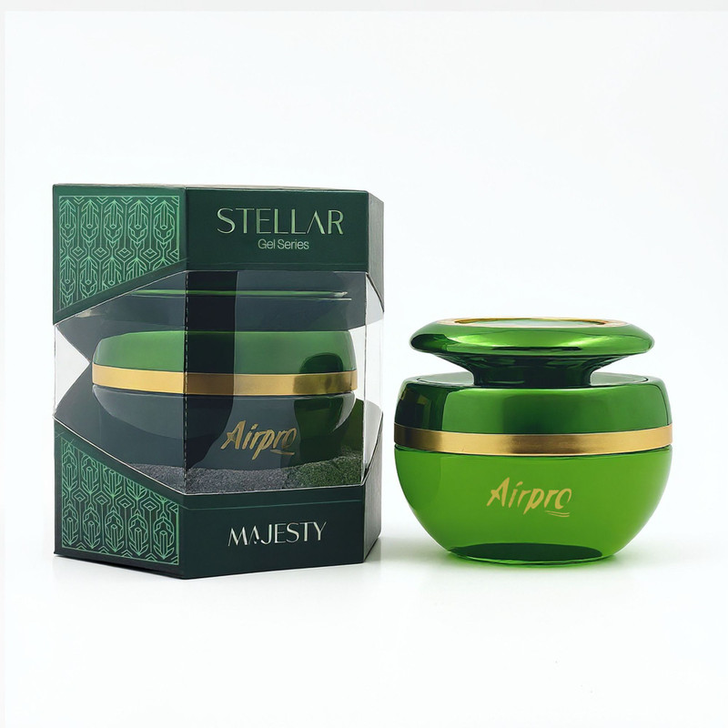 Airpro Majesty Car Freshener Diffuser Stellar Gel Car Air Freshener(40 g)