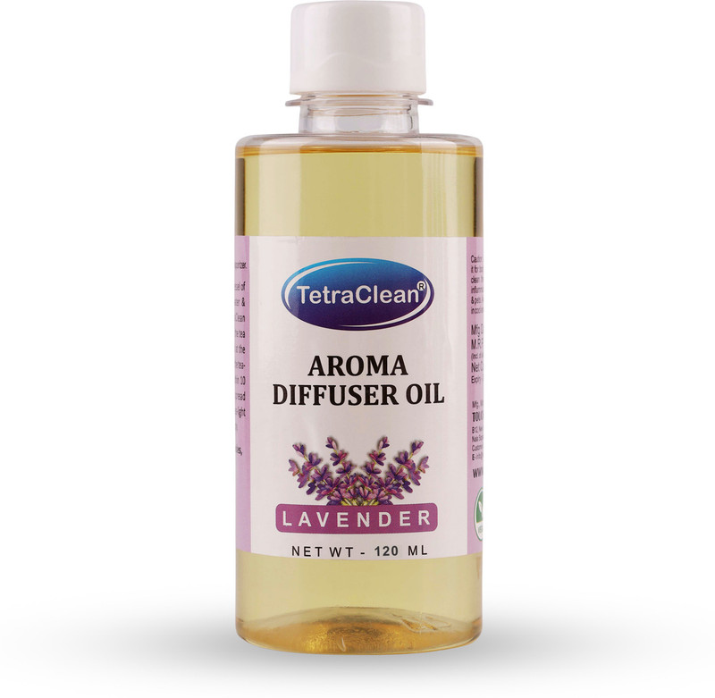 TetraClean Lavender Fragrance Car Freshener Aroma Oil, Diffuser Aroma Diffuser Oil(120 ml)