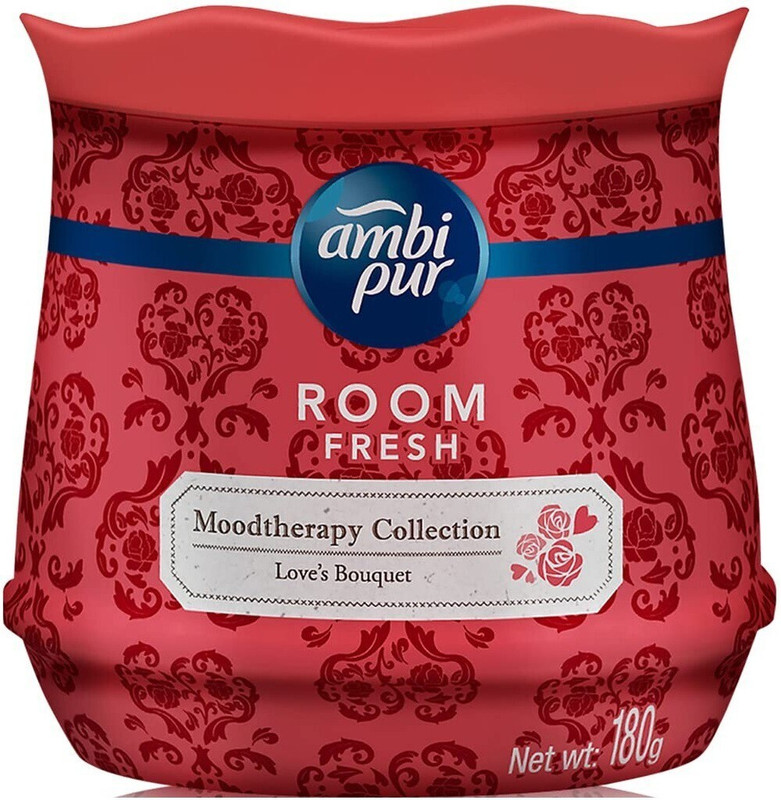 Ambipur Loves Bouquet Car Freshener Spray Room Fresh Moodtherapy Loves Bouquet 180g Pack of 1(180 g)
