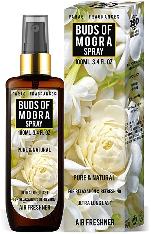 Parag Fragrances Buds of Mogra Room Car Freshener Spray Buds of Mogra Room(100 ml)