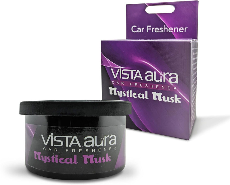 Vista Auto Care Mystical Musk Car Air Freshener, Long-Lasting & Refreshing Fragrance Car Freshener Blocks Mystical Musk(40 g)