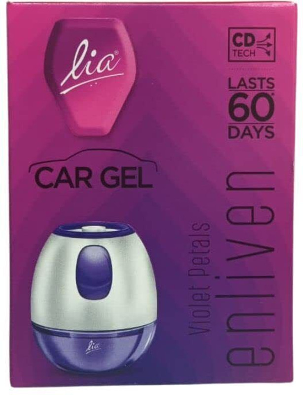 Lia enliven Car Freshener Diffuser Enliven Violet petals(45 g)