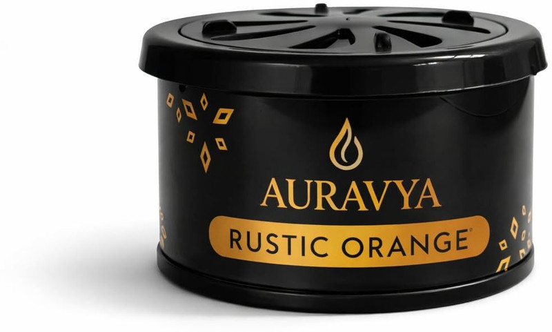 Auravya Orange Car Freshener Diffuser AFGCRO02(100 g)