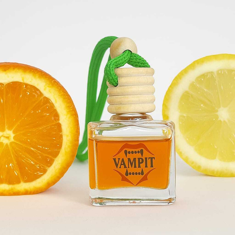 VAMPIT LEMON, CarFreshener Hanging/Car Perfumes Accessories, Long Lasting Car Freshener Diffuser V001(12 ml)